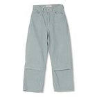 【ビューティフル ピープル/beautiful people】のrecycling denim flip hem pants saxe|ID: prp329100004626522 ipo3291000000033246154