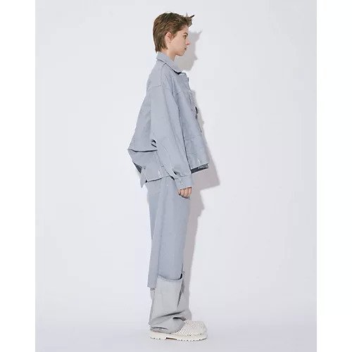 【ビューティフル ピープル/beautiful people】のrecycling denim flip hem pants 人気、トレンドファッション・服の通販 founy(ファニー) 　ファッション　Fashion　レディースファッション　Fashion for Women　パンツ　Pants & Trousers　2025年　2025　2025-2026秋冬・A/W　Autumn/Winter 2025–26 AW25–26　デニム　Denim, Jeans Material　洗える　Machine Washable　other-2|ID: prp329100004626522 ipo3291000000033246155