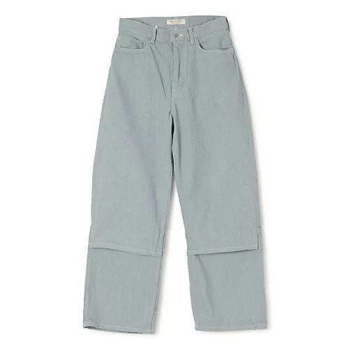 【ビューティフル ピープル/beautiful people】のrecycling denim flip hem pants インテリア・キッズ・メンズ・レディースファッション・服の通販 founy(ファニー) ファッション Fashion レディースファッション Fashion for Women パンツ Pants & Trousers 2025年 2025 2025-2026秋冬・A/W Autumn/Winter 2025–26 AW25–26 デニム Denim, Jeans Material 洗える Machine Washable saxe|ID: prp329100004626522 ipo3291000000034865342