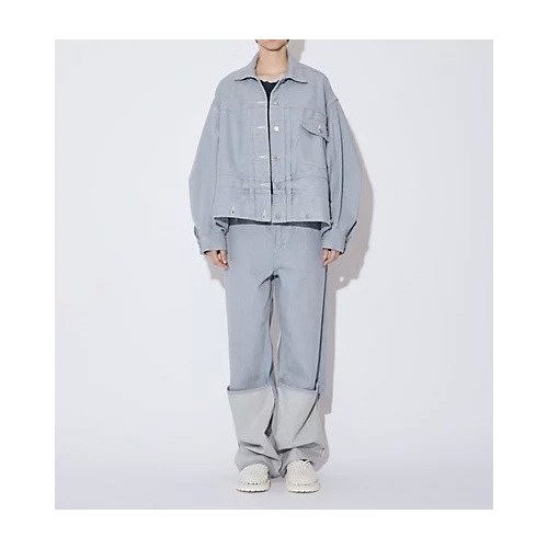 【ビューティフル ピープル/beautiful people】のrecycling denim flip hem pants 人気、トレンドファッション・服の通販 founy(ファニー) ファッション Fashion レディースファッション Fashion for Women パンツ Pants & Trousers 2025年 2025 2025-2026秋冬・A/W Autumn/Winter 2025–26 AW25–26 デニム Denim, Jeans Material 洗える Machine Washable other-2|ID: prp329100004626522 ipo3291000000034865343
