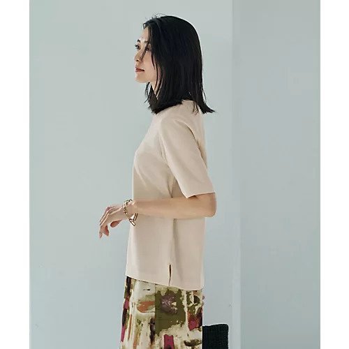 【スタイルデリ/STYLE DELI】の【匠ジョーゼット】スタイリッシュ半袖ブラウス 人気、トレンドファッション・服の通販 founy(ファニー) 　ファッション　Fashion　レディースファッション　Fashion for Women　トップス・カットソー　Cut & Sew Tops　シャツ・ブラウス・オフィスカジュアル　Elegant Blouses & Button-Ups　インナー　Innerwear　軽量　Lightweight, Ultra Light　サロペット　Overalls, Salopette　ジャケット　Jacket, Outerwear　ジョーゼット　Georgette, Semi-Sheer Fabric　スタイリッシュ　Stylish, Fashionable　ストレッチ　Stretch, Stretchy Fabric　スリット　Slit, Slit Detail　セットアップ　Set-Up, Coordinated Outfit　長袖　Long Sleeve, Full Sleeve　ボーイズ　Boyish, Boy Style　半袖　Short Sleeve, Half Sleeve　ラウンド　Round, Round Neck　冬　Winter / This Winter　A/W・秋冬　Autumn/Winter　夏　Summer　エレガント 上品　Elegant　ビジネス 仕事 通勤　Business / Work / Commuting　other-2|ID: prp329100004627466 ipo3291000000033260064