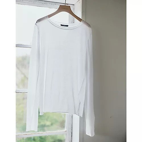 【イレーヴ/YLEVE】の【五明祐子さんセレクト】【洗える】COTTON SUPER HIGH-TWISTED BIO P/O 人気、トレンドファッション・服の通販 founy(ファニー) 　ファッション　Fashion　レディースファッション　Fashion for Women　カットソー　Cut and Sewn Top　シアー　Sheer, See-Through　洗える　Machine Washable　other-3|ID: prp329100004629350 ipo3291000000033285452