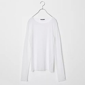 【イレーヴ/YLEVE】 【洗える】COTTON SUPER HIGH-TWISTED BIO P/O人気、トレンドファッション・服の通販 founy(ファニー) ファッション Fashion レディースファッション Fashion for Women カットソー Cut and Sewn Top シンプル Simple, Minimal スウェット / スエット Sweatshirt, Sweatwear 洗える Machine Washable |ID:prp329100004629350