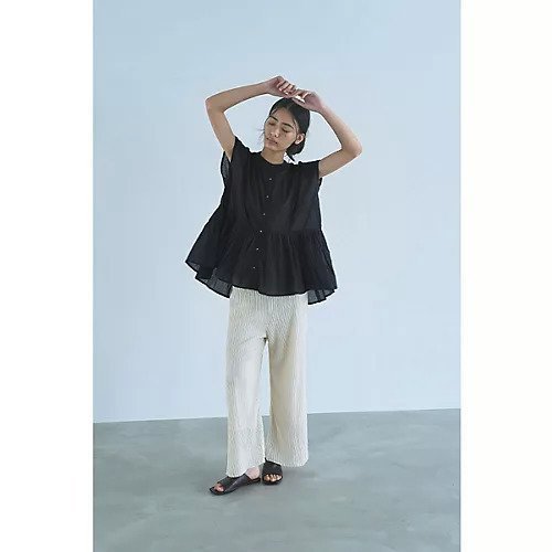 【マージュール/marjour】のCOTTON BOIL BLOUSE 人気、トレンドファッション・服の通販 founy(ファニー) 　ファッション　Fashion　レディースファッション　Fashion for Women　インナー　Innerwear　カーディガン　Cardigan, Knitwear　キャミソール　Camisole, Spaghetti Strap Top　ギャザー　Gathered, Ruffled　シアー　Sheer, See-Through　ジャケット　Jacket, Outerwear　ストレッチ　Stretch, Stretchy Fabric　ポケット　Pocket, Pocket Detail　夏　Summer　エレガント 上品　Elegant　other-3|ID: prp329100004629355 ipo3291000000035600133
