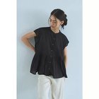 【マージュール/marjour】のCOTTON BOIL BLOUSE BLACK|ID: prp329100004629355 ipo3291000000035919542