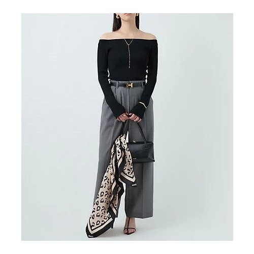 【カオス/Chaos】の【NICENICE MOMENT】別注オープンショルダーロングスリーブニットトップス 人気、トレンドファッション・服の通販 founy(ファニー) ファッション Fashion レディースファッション Fashion for Women トップス・カットソー Cut & Sew Tops ニット Knit Tops & Sweaters インナー Innerwear カットソー Cut and Sewn Top スリット Slit, Slit Detail チェリー Cherry, Cherry Pattern デコルテ Décolleté, Neckline フィット Fit, Slim Fit 人気 Popular, Best Seller 別注 Limited Edition, Custom Order 定番 Standard, Basic Item 長袖 Long Sleeve, Full Sleeve other-2|ID: prp329100004629357 ipo3291000000034565530