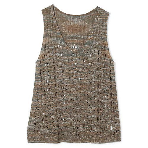 【マルティニーク/martinique】のシルクミックスメランジニット(フロンタブル) 人気、トレンドファッション・服の通販 founy(ファニー) 　ファッション　Fashion　レディースファッション　Fashion for Women　トップス・カットソー　Cut & Sew Tops　ニット　Knit Tops & Sweaters　おすすめ　Recommended / Our Picks　カラフル　Colorful Design　シルク　Silk, 100% Silk　タイトスカート　Pencil Skirt, Tight Skirt　ペーパー　Paper, Kraft Paper　ミックス　Mix, Mixed Style　夏　Summer　 other-1|ID: prp329100004629396 ipo3291000000033286190