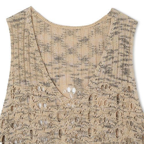 【マルティニーク/martinique】のシルクミックスメランジニット(フロンタブル) 人気、トレンドファッション・服の通販 founy(ファニー) 　ファッション　Fashion　レディースファッション　Fashion for Women　トップス・カットソー　Cut & Sew Tops　ニット　Knit Tops & Sweaters　おすすめ　Recommended / Our Picks　カラフル　Colorful Design　シルク　Silk, 100% Silk　タイトスカート　Pencil Skirt, Tight Skirt　ペーパー　Paper, Kraft Paper　ミックス　Mix, Mixed Style　夏　Summer　other-3|ID: prp329100004629396 ipo3291000000033286194