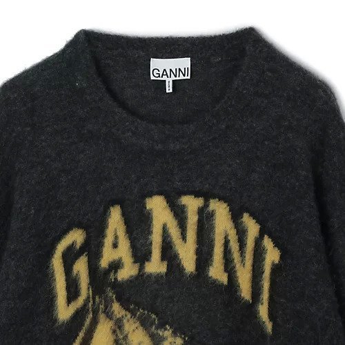 【ガニー/GANNI】のFine Brushed Alpaca Banana Oversized O-neck 人気、トレンドファッション・服の通販 founy(ファニー) 　ファッション　Fashion　レディースファッション　Fashion for Women　2025年　2025　2025-2026秋冬・A/W　Autumn/Winter 2025–26 AW25–26　リュクス　Luxury, Elegant, High-End, Chic　洗える　Machine Washable　other-3|ID: prp329100004629398 ipo3291000000033286210