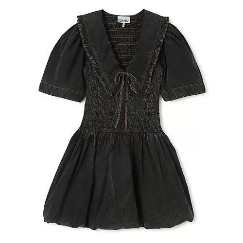 【ガニー/GANNI】のGarment Dyed Cotton Mini Smock Bubble Dress インテリア・キッズ・メンズ・レディースファッション・服の通販 founy(ファニー) https://founy.com/ ファッション Fashion レディースファッション Fashion for Women ワンピース Dresses フォーマル・パーティードレス・結婚式用ドレス Elegant & Casual Dresses 2025年 2025 2025-2026秋冬・A/W Autumn/Winter 2025–26 AW25–26 ウォッシュ Washed Finish ガーリー Girly, Feminine Style スモック Smock, Smock Dress スリーブ Sleeve, Long Sleeve / Short Sleeve ドレス Dress, One-Piece バランス Balance, Style Balance ユーズド Used, Vintage-Look 洗える Machine Washable |ID: prp329100004629400 ipo3291000000034865468