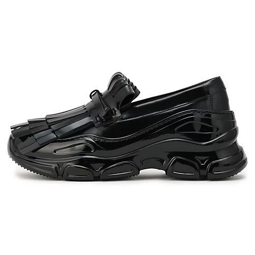 【シモーン ロシャ/SIMONE ROCHA】のFRINGE TRACKER LOAFER 人気、トレンドファッション・服の通販 founy(ファニー) 　ファッション　Fashion　レディースファッション　Fashion for Women　2025年　2025　2025-2026秋冬・A/W　Autumn/Winter 2025–26 AW25–26　スニーカー　Sneakers, Trainers　ドッキング　Docking, Mixed Material　フリンジ　Fringe, Tassel　リボン　Ribbon, Bow　other-2|ID: prp329100004629405 ipo3291000000033286249