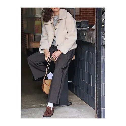 【アーバンコード/URBANCODE】のフェイクムートンコート 人気、トレンドファッション・服の通販 founy(ファニー) ファッション Fashion レディースファッション Fashion for Women アウター Coat / Outerwear Collection コート・ロングコート・ピーコート Long Coats, Peacoats & More バランス Balance, Style Balance フェイクムートン Faux Shearling, Faux Mouton ポケット Pocket, Pocket Detail ムートン Shearling, Mouton other-2|ID: prp329100004629410 ipo3291000000034485139