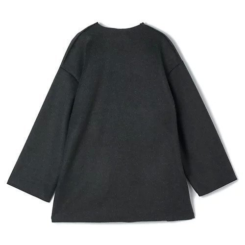 【フローレント/FLORENT】のCOLLARLESS SHORT COAT 人気、トレンドファッション・服の通販 founy(ファニー) 　ファッション　Fashion　レディースファッション　Fashion for Women　アウター　Coat / Outerwear Collection　コート・ロングコート・ピーコート　Long Coats, Peacoats & More　バランス　Balance, Style Balance　フロント　Front, Front Design　ロング　Long, Long-Length　エレガント 上品　Elegant　洗える　Machine Washable　other-2|ID: prp329100004629411 ipo3291000000033286320