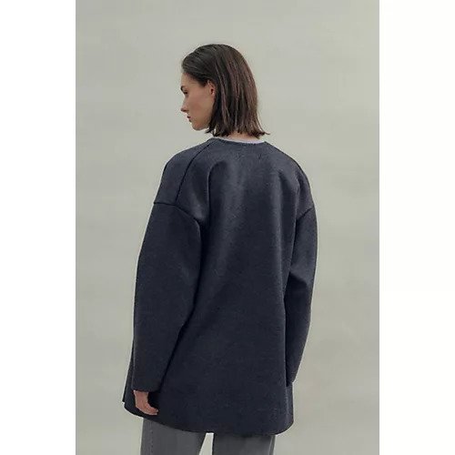 【フローレント/FLORENT】のCOLLARLESS SHORT COAT 人気、トレンドファッション・服の通販 founy(ファニー) ファッション Fashion レディースファッション Fashion for Women アウター Coat / Outerwear Collection コート・ロングコート・ピーコート Long Coats, Peacoats & More バランス Balance, Style Balance フロント Front, Front Design ロング Long, Long-Length エレガント 上品 Elegant 洗える Machine Washable other-2|ID: prp329100004629411 ipo3291000000033787715