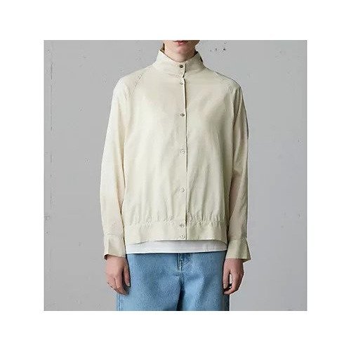 【ミディウミ/MidiUmi】のシアースウィングトップシャツ インテリア・キッズ・メンズ・レディースファッション・服の通販 founy(ファニー) 　ファッション　Fashion　レディースファッション　Fashion for Women　トップス・カットソー　Cut & Sew Tops　シャツ・ブラウス・オフィスカジュアル　Elegant Blouses & Button-Ups　おすすめ　Recommended / Our Picks　タートルネック　Turtleneck, High Neck　フロント　Front, Front Design　ブラウジング　Blouson Silhouette, Cinched Waist　夏　Summer　春　Spring　S/S・春夏　SS, Spring/Summer, Warm Season　ベージュ|ID: prp329100004630749 ipo3291000000036043063