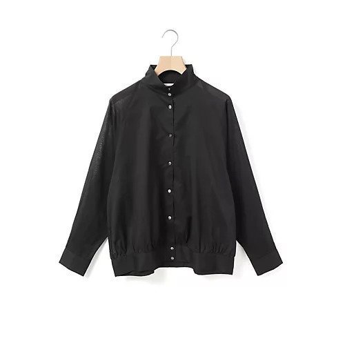 【ミディウミ/MidiUmi】のシアースウィングトップシャツ インテリア・キッズ・メンズ・レディースファッション・服の通販 founy(ファニー) https://founy.com/ ファッション Fashion レディースファッション Fashion for Women トップス・カットソー Cut & Sew Tops シャツ・ブラウス・オフィスカジュアル Elegant Blouses & Button-Ups おすすめ Recommended / Our Picks タートルネック Turtleneck, High Neck フロント Front, Front Design ブラウジング Blouson Silhouette, Cinched Waist 夏 Summer 春 Spring S/S・春夏 SS, Spring/Summer, Warm Season |ID: prp329100004630749 ipo3291000000036258712