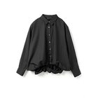 【ミズイロ インド/mizuiro ind】のバルーンシャツ 人気、トレンドファッション・服の通販 founy(ファニー) ファッション Fashion レディースファッション Fashion for Women トップス・カットソー Cut & Sew Tops シャツ・ブラウス・オフィスカジュアル Elegant Blouses & Button-Ups コンパクト Compact, Small Size シンプル Simple, Minimal バルーン Balloon, Balloon Silhouette ベーシック Basic, Essential ワイド Wide, Wide Fit thumbnail ブラック|ID: prp329100004630762 ipo3291000000033312958