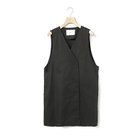 【ミディウミ/MidiUmi】のコットンリネンワイドベスト 人気、トレンドファッション・服の通販 founy(ファニー) ファッション Fashion レディースファッション Fashion for Women アウター Coat / Outerwear Collection トップス・カットソー Cut & Sew Tops ベスト&ジレ / 重ね着スタイル Vests & Gilets セットアップ Set-Up, Coordinated Outfit リネン Linen, Linen Fabric thumbnail ブラック|ID: prp329100004630768 ipo3291000000033313026