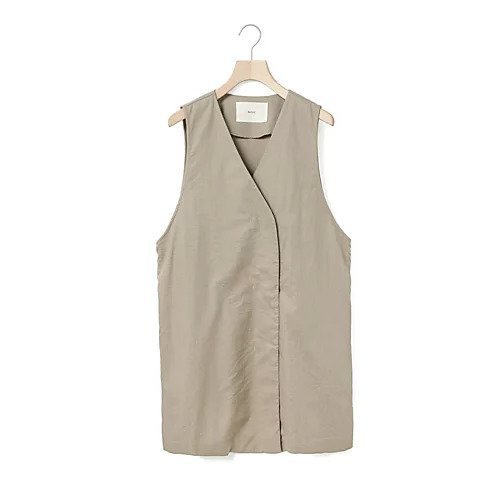 【ミディウミ/MidiUmi】のコットンリネンワイドベスト 人気、トレンドファッション・服の通販 founy(ファニー) 　ファッション　Fashion　レディースファッション　Fashion for Women　アウター　Coat / Outerwear Collection　トップス・カットソー　Cut & Sew Tops　ベスト&ジレ / 重ね着スタイル　Vests & Gilets　セットアップ　Set-Up, Coordinated Outfit　リネン　Linen, Linen Fabric　other-2|ID: prp329100004630768 ipo3291000000035919519