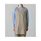 【ミディウミ/MidiUmi】のコットンリネンワイドベスト ベージュ|ID: prp329100004630768 ipo3291000000036318207