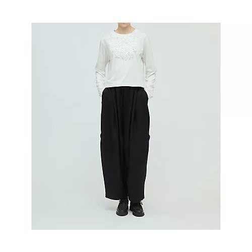 【ミズイロ インド/mizuiro ind】のワイドカーゴパンツ インテリア・キッズ・メンズ・レディースファッション・服の通販 founy(ファニー) https://founy.com/ ファッション Fashion レディースファッション Fashion for Women パンツ Pants & Trousers ストレッチ Stretch, Stretchy Fabric ボトム Bottoms, Lower Wear 人気 Popular, Best Seller 今秋 This Fall |ID: prp329100004630774 ipo3291000000033313074