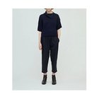 【ミズイロ インド/mizuiro ind】のT/Wタックイージーパンツ ネイビー|ID: prp329100004630779 ipo3291000000033313110
