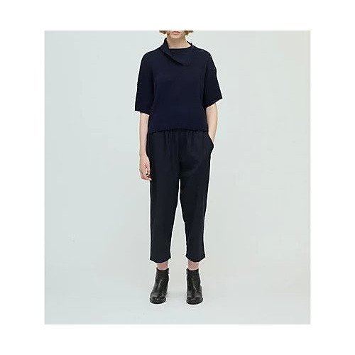 【ミズイロ インド/mizuiro ind】のT/Wタックイージーパンツ インテリア・キッズ・メンズ・レディースファッション・服の通販 founy(ファニー) 　ファッション　Fashion　レディースファッション　Fashion for Women　パンツ　Pants & Trousers　シンプル　Simple, Minimal　リラックス　Relax, Relaxed Fit　定番　Standard, Basic Item　ネイビー|ID: prp329100004630779 ipo3291000000033313110