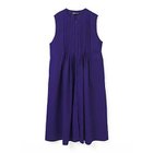 【ミズイロ インド/mizuiro ind】のクルーネックピンタックワンピース ブルー|ID: prp329100004630786 ipo3291000000033313168