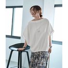 【スタイルデリ/STYLE DELI】の【ものづくりJAPAN】ディオラマボートネックドルマンTシャツ ホワイト|ID:prp329100004630899