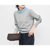 【ノーリーズ/NOLLEY'S】のプリーツ衿取り外しプルオーバーニット 人気、トレンドファッション・服の通販 founy(ファニー) ファッション Fashion レディースファッション Fashion for Women トップス・カットソー Cut & Sew Tops ニット Knit Tops & Sweaters カジュアルプルオーバー・ニットトップス Pullovers & Knit Tops / Casual Pullovers 2025年 2025 2025-2026秋冬・A/W Autumn/Winter 2025–26 AW25–26 シンプル Simple, Minimal ストレッチ Stretch, Stretchy Fabric プリーツ Pleats, Pleated ビジネス 仕事 通勤 Business / Work / Commuting 夏 Summer |ID:prp329100004630903