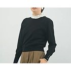 【ノーリーズ/NOLLEY'S】のプリーツ衿取り外しプルオーバーニット 人気、トレンドファッション・服の通販 founy(ファニー) ファッション Fashion レディースファッション Fashion for Women トップス・カットソー Cut & Sew Tops ニット Knit Tops & Sweaters カジュアルプルオーバー・ニットトップス Pullovers & Knit Tops / Casual Pullovers 2025年 2025 2025-2026秋冬・A/W Autumn/Winter 2025–26 AW25–26 シンプル Simple, Minimal ストレッチ Stretch, Stretchy Fabric プリーツ Pleats, Pleated ビジネス 仕事 通勤 Business / Work / Commuting 夏 Summer thumbnail ブラック|ID: prp329100004630903 ipo3291000000033314522