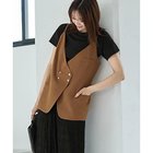 【スタイルデリ/STYLE DELI】のキャミ型ダブルベスト 人気、トレンドファッション・服の通販 founy(ファニー) ファッション Fashion レディースファッション Fashion for Women アウター Coat / Outerwear Collection トップス・カットソー Cut & Sew Tops キャミソール&ノースリーブ Camisoles & Sleeveless Tops ベスト&ジレ / 重ね着スタイル Vests & Gilets イエロー Yellow オレンジ Orange キャミ Camisole, Cami Top 軽量 Lightweight, Ultra Light シルバー Silver, Metallic Silver ストレート Straight, Straight Cut スリット Slit, Slit Detail スーツ Suit, Formalwear ダブル Double, Double-Breasted 定番 Standard, Basic Item ノースリーブ Sleeveless, No-Sleeve 長袖 Long Sleeve, Full Sleeve フェイク Faux, Fake フロント Front, Front Design ベスト Vest, Waistcoat ポケット Pocket, Pocket Detail 半袖 Short Sleeve, Half Sleeve メタル Metal, Metal Parts 夏 Summer thumbnail シナモン|ID: prp329100004630904 ipo3291000000033314528