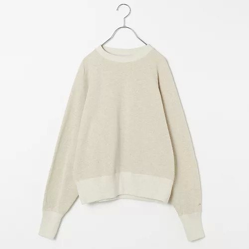【トゥエルブクローゼット/12closet】の【洗える】ラメコンパクトスウェット インテリア・キッズ・メンズ・レディースファッション・服の通販 founy(ファニー) 　ファッション　Fashion　レディースファッション　Fashion for Women　トップス・カットソー　Cut & Sew Tops　レディースパーカー・カジュアルフーディー　Casual Hoodies & Sweatshirts　スウェット・クルーネックトップス　Sweatshirts & Crewnecks / Relaxed Fit Sweat Tops　シルバー　Silver, Metallic Silver　スウェット / スエット　Sweatshirt, Sweatwear　バランス　Balance, Style Balance　ベーシック　Basic, Essential　ループ　Loop, Loop Knit　ワンポイント　One Point, Statement Accent　日本製　Made In Japan　洗える　Machine Washable　オートミール|ID: prp329100004631576 ipo3291000000033327378