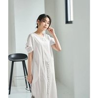 【スタイルデリ/STYLE DELI】の【LUXE】コットンレースカバーアップワンピース 人気、トレンドファッション・服の通販 founy(ファニー) ファッション Fashion レディースファッション Fashion for Women ワンピース Dresses ダメージ Distressed, Destroyed 台形 A-Line, Trapezoid Shape 定番 Standard, Basic Item ハンカチ Handkerchief, Hanky フォルム Silhouette, Form ポケット Pocket, Pocket Detail レース Lace, Lace Fabric おすすめ Recommended / Our Picks エレガント 上品 Elegant |ID:prp329100004631659