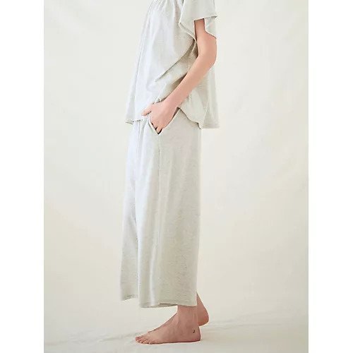 【ナナデコール/nanadecor】のフェンネル半袖腹巻パジャマ 人気、トレンドファッション・服の通販 founy(ファニー) 　ファッション　Fashion　レディースファッション　Fashion for Women　トップス・カットソー　Cut & Sew Tops　おすすめ　Recommended / Our Picks　カットソー　Cut and Sewn Top　キュロット　Culottes, Wide Shorts　ギャザー　Gathered, Ruffled　シンプル　Simple, Minimal　セットアップ　Set-Up, Coordinated Outfit　パジャマ　Pajamas, Sleepwear　フレア　Flare, Flared　ワイド　Wide, Wide Fit　半袖　Short Sleeve, Half Sleeve　other-3|ID: prp329100004631693 ipo3291000000033329827