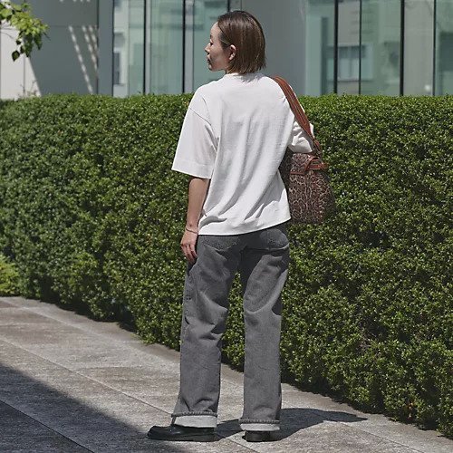 【バウト/BOWTE】の【HPS別注】HALF SLEEVE T SHIRTS 人気、トレンドファッション・服の通販 founy(ファニー) 　ファッション　Fashion　レディースファッション　Fashion for Women　トップス・カットソー　Cut & Sew Tops　シャツ・ブラウス・オフィスカジュアル　Elegant Blouses & Button-Ups　ロングTシャツ・Tシャツ　Longline T-Shirts & Tees　スペシャル　Special, Limited Edition　別注　Limited Edition, Custom Order　洗える　Machine Washable　other-3|ID: prp329100004632781 ipo3291000000035918465