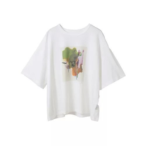 【ジュリエ/Julier】のKanakoSasakiコラボ プリントTシャツ 人気、トレンドファッション・服の通販 founy(ファニー) 　ファッション　Fashion　レディースファッション　Fashion for Women　トップス・カットソー　Cut & Sew Tops　シャツ・ブラウス・オフィスカジュアル　Elegant Blouses & Button-Ups　ロングTシャツ・Tシャツ　Longline T-Shirts & Tees　グラフィック　Graphic, Graphic Design　コラボ　Collaboration, Collab　コレクション　Collection, Seasonal Line　プリント　Print, Printed Pattern　半袖　Short Sleeve, Half Sleeve　ヨガ　Yoga, Yoga Wear　ランニング　Running, Running Wear, Activewear, Jogging　リラックス　Relax, Relaxed Fit　ワーク　Workwear, Utility Style　エレガント 上品　Elegant　other-2|ID: prp329100004632783 ipo3291000000036040711