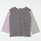 【ルミノア/Le minor】の【HPS別注】JEANNE 人気、トレンドファッション・服の通販 founy(ファニー) ファッション Fashion レディースファッション Fashion for Women 洗える Machine Washable ショルダー Shoulder, Shoulder Strap ストライプ Stripe, Striped Pattern ドロップ Drop Shoulder, Dropped Style パープル Purple, Violet フィット Fit, Slim Fit フロント Front, Front Design ベーシック Basic, Essential ボーダー Border, Stripe 別注 Limited Edition, Custom Order thumbnail MARRON FONCE/WHITE|ID: prp329100004632790 ipo3291000000033341532