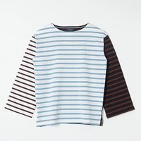 【ルミノア/Le minor】の【HPS別注】JEANNE 人気、トレンドファッション・服の通販 founy(ファニー) ファッション Fashion レディースファッション Fashion for Women 洗える Machine Washable ショルダー Shoulder, Shoulder Strap ストライプ Stripe, Striped Pattern ドロップ Drop Shoulder, Dropped Style パープル Purple, Violet フィット Fit, Slim Fit フロント Front, Front Design ベーシック Basic, Essential ボーダー Border, Stripe 別注 Limited Edition, Custom Order |ID:prp329100004632790