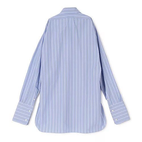 【メゾン マルジェラ/MAISON MARGIELA】のLong-sleeved Shirt 人気、トレンドファッション・服の通販 founy(ファニー) 　ファッション　Fashion　レディースファッション　Fashion for Women　トップス・カットソー　Cut & Sew Tops　シャツ・ブラウス・オフィスカジュアル　Elegant Blouses & Button-Ups　2025年　2025　2025-2026秋冬・A/W　Autumn/Winter 2025–26 AW25–26　カフス　Cuff Design　ストライプ　Stripe, Striped Pattern　ラウンド　Round, Round Neck　ロング　Long, Long-Length　other-2|ID: prp329100004632802 ipo3291000000034864546