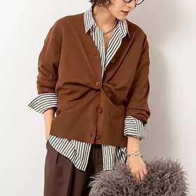 【リエミラー/Rie Miller】の《手洗い可能》《セットアップ対応》BIGシルエットVネックカーディガン 人気、トレンドファッション・服の通販 founy(ファニー) ファッション Fashion レディースファッション Fashion for Women トップス・カットソー Cut & Sew Tops カーディガン・羽織り Layered Style Cardigans Vネックトップス V-Neck Tops / V-Cut Neckline Shirts 2025年 2025 2025-2026秋冬・A/W Autumn/Winter 2025–26 AW25–26 アンサンブル Ensemble Set カーディガン Cardigan, Knitwear シルク Silk, 100% Silk セットアップ Set-Up, Coordinated Outfit ボトム Bottoms, Lower Wear |ID:prp329100004632821