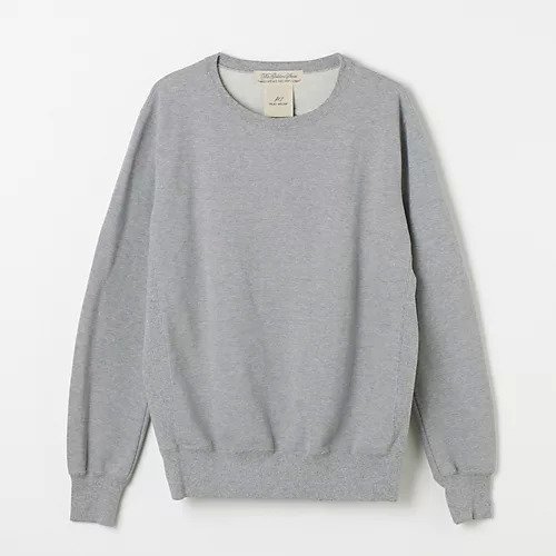 【レミレリーフ/REMI RELIEF】の【HPS別注】SP加工裏毛クルースウェット インテリア・キッズ・メンズ・レディースファッション・服の通販 founy(ファニー) 　ファッション　Fashion　レディースファッション　Fashion for Women　トップス・カットソー　Cut & Sew Tops　レディースパーカー・カジュアルフーディー　Casual Hoodies & Sweatshirts　スウェット・クルーネックトップス　Sweatshirts & Crewnecks / Relaxed Fit Sweat Tops　シンプル　Simple, Minimal　スウェット / スエット　Sweatshirt, Sweatwear　スペシャル　Special, Limited Edition　フロント　Front, Front Design　プリント　Print, Printed Pattern　ヴィンテージ　Vintage Style　人気　Popular, Best Seller　今季　This Season, Current Season　別注　Limited Edition, Custom Order　洗える　Machine Washable　無地　Plain, Solid Color　犬　Dog　猫　Cat, Kitty　ヘザーグレー|ID: prp329100004632828 ipo3291000000033341834