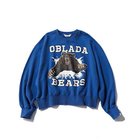 【オブラダ/Oblada】のBEARS SWEAT 人気、トレンドファッション・服の通販 founy(ファニー) ファッション Fashion レディースファッション Fashion for Women トップス・カットソー Cut & Sew Tops レディースパーカー・カジュアルフーディー Casual Hoodies & Sweatshirts スウェット・クルーネックトップス Sweatshirts & Crewnecks / Relaxed Fit Sweat Tops バランス Balance, Style Balance プリント Print, Printed Pattern ボックス Boxy, Box Shape 洗える Machine Washable thumbnail BLUE|ID: prp329100004632830 ipo3291000000033341845