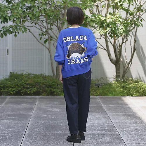 【オブラダ/Oblada】のBEARS SWEAT 人気、トレンドファッション・服の通販 founy(ファニー) 　ファッション　Fashion　レディースファッション　Fashion for Women　トップス・カットソー　Cut & Sew Tops　レディースパーカー・カジュアルフーディー　Casual Hoodies & Sweatshirts　スウェット・クルーネックトップス　Sweatshirts & Crewnecks / Relaxed Fit Sweat Tops　バランス　Balance, Style Balance　プリント　Print, Printed Pattern　ボックス　Boxy, Box Shape　洗える　Machine Washable　other-2|ID: prp329100004632830 ipo3291000000036039293