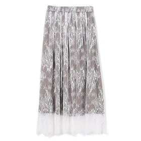 【スアデオ/suadeo】 【大草直子さんコラボ】スカラップレーススカート人気、トレンドファッション・服の通販 founy(ファニー) ファッション Fashion レディースファッション Fashion for Women スカート Skirts コラボ Collaboration, Collab シャーリング Shirring, Ruched レース Lace, Lace Fabric 夏 Summer 洗える Machine Washable |ID:prp329100004632836