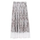 【スアデオ/suadeo】の【大草直子さんコラボ】スカラップレーススカート アイボリー&#215;ベージュ|ID: prp329100004632836 ipo3291000000033341887