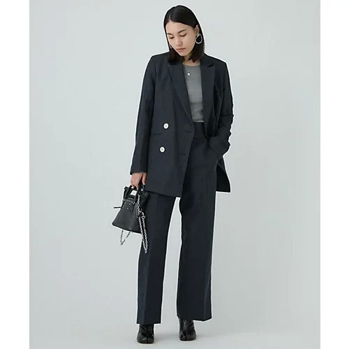 【カオス/Chaos】のウィンターヘリンボーンストレートパンツ 人気、トレンドファッション・服の通販 founy(ファニー) 　ファッション　Fashion　レディースファッション　Fashion for Women　パンツ　Pants & Trousers　ストレート　Straight, Straight Cut　リネン　Linen, Linen Fabric　ワイド　Wide, Wide Fit　定番　Standard, Basic Item　other-3|ID: prp329100004632846 ipo3291000000033341968