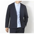 【ノーリーズ グッドマン/NOLLEY'S goodman / MEN】の《ビジカジ/セットアップ対応》【尾州】先染めウォッシャブルノーカラーカーディガンジャケット 25AW ネイビー|ID: prp329100004632904 ipo3291000000033342430
