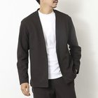 【ノーリーズ グッドマン/NOLLEY'S goodman / MEN】の《ビジカジ/セットアップ対応》【尾州】先染めウォッシャブルノーカラーカーディガンジャケット 25AW ダークブラウン|ID: prp329100004632904 ipo3291000000033342431