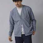 【ノーリーズ グッドマン/NOLLEY'S goodman / MEN】の【ACTIVE SECT】《限定展開》ストレッチミラノリブワンボタンカーディガン 25AW グレイッシュブルー|ID: prp329100004632905 ipo3291000000033342437